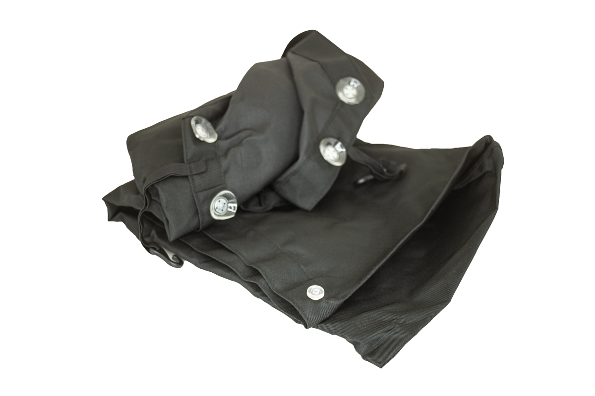 Dash Poncho and suction cups