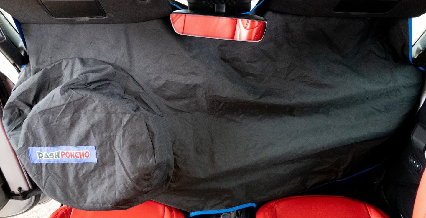 Dash Poncho driver view focus