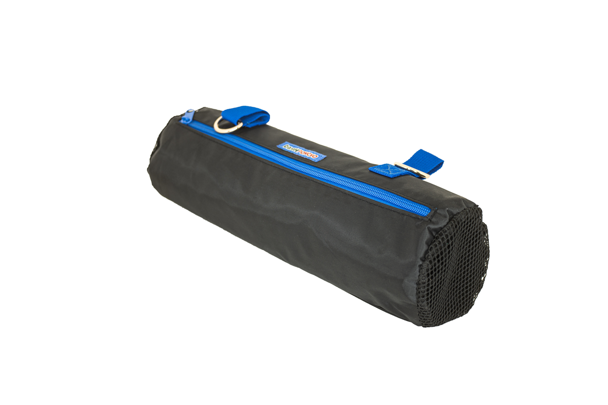 Dash Poncho storage bag side view